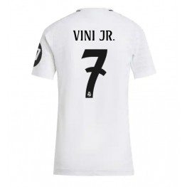 Real Madrid Vinicius Junior #7 Thuis tenue Dames 2024-25 Korte Mouw